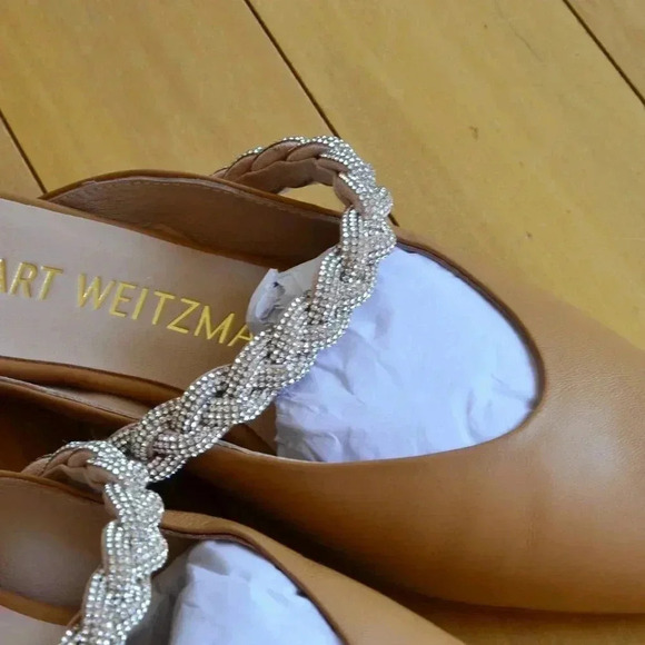 Stuart Weitzman Addison Slip-On Flat Shoes Size 38/39 - Picture 3 of 7
